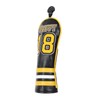 Hockey Black Golf Club Hybrid Rescue Headcovers Cover Protector