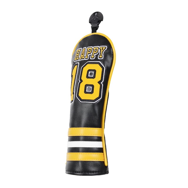 Hockey Black Golf Club Hybrid Rescue Headcovers Cover Protector