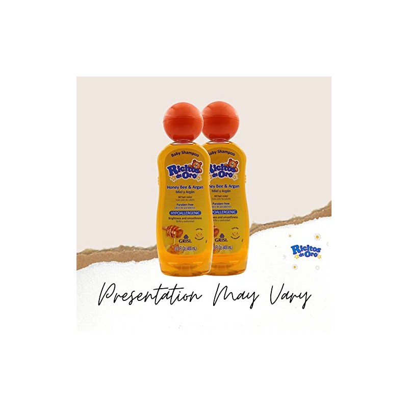 Ricitos de Oro Baby Shampoo Cleansing Shampoo with Natural Extract