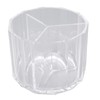Cotton Swab Holder with Lid Clear Dust Proof Waterproof 3