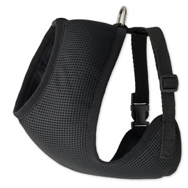 Pet Passion Milo - The MESH Harness, Black, Medium