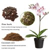 JFWOD 6QT Orchid Potting Mix with Moss Pine Bark Mulch