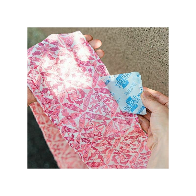 Shirayuki Dish Towel Tenugui Stole (with Pocket) - Put the