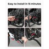KEMIMOTO Engine Guard Highway Crash Bar Protector Compatible with Rebel