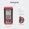 Irfora HT123 Digital Multimeter Auto Range Multimeter 2,000 Counts True