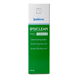 Ipsiderm Gel Dermolimpiador Piel Grasa Sin Parabenos 230ml