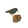 My Family House Starling Ornament Carving Figure Bird Hand Carved