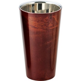 Asahi SCW-L502 Lacquered Cima Double Straight Cup, Red