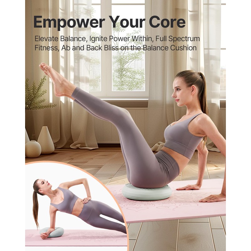 YOTTOY Wobble Cushion - Engage Core Stability with our Extra
