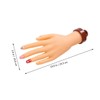 BIUDECO Nail Art Practice Hand Manicure Supply Realistic Hand Shape