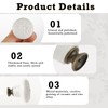 Aster Pack of 4 Furniture Knobs, Cupboard Knobs, Vintage with
