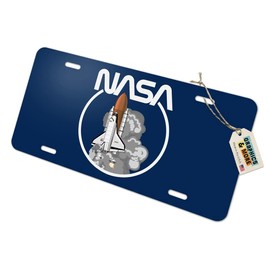 GRAPHICS & MORE Space Shuttle Launch Novelty Metal Vanity Tag License Plate