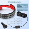 Nilight 2PCS 24 inch Truck Grille Strobe Lights Strip 384