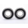 2Pc 6203-2RS Sealed Ball Bearings Fits for Craftsman Poulan Husvarna
