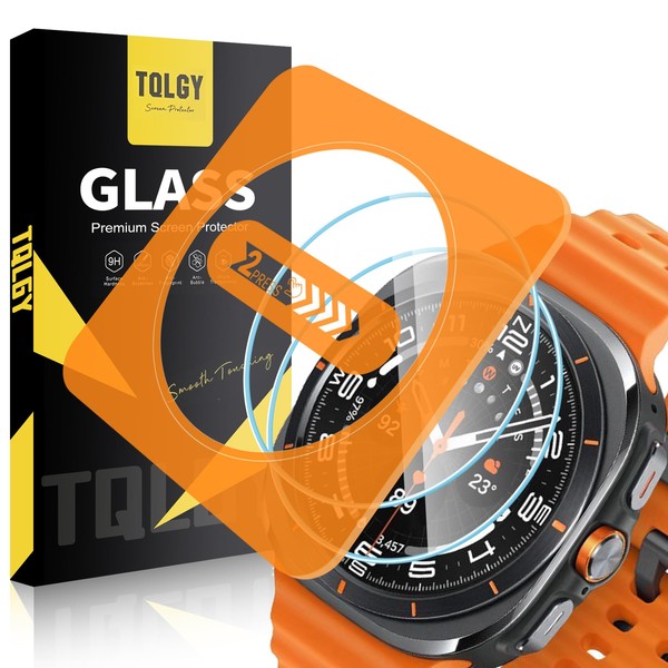 TQLGY 2 Pack Screen Protector for Galaxy Watch Ultra 47mm,