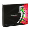 5 Gum Sour Strawberry Sugar Free Chewing Gum Bulk Pack,