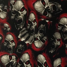 Dip Ape hydrographic film / activator Red Riding Hood Skulls hydro dip dipping wizard