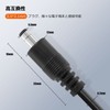 Mauknci DC Power Cable 5.5x2.1mm Male DC Jack 16AWG 10A