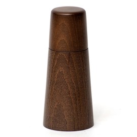 Sands Made Wooden Salt OR Pepper Mill - Small, Walnut Stained Beechwood