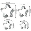 Stars Cookie Cutter Set Large - 5 inch, 4 inch,