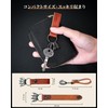 Kawaoto Men's Pueblo Leather Key Holder, Genuine Leather, 4 Hooks,