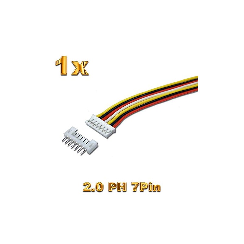VUNIVERSUM Premium 7 Pin 2.0 PH 2.0 mm Mini Micro