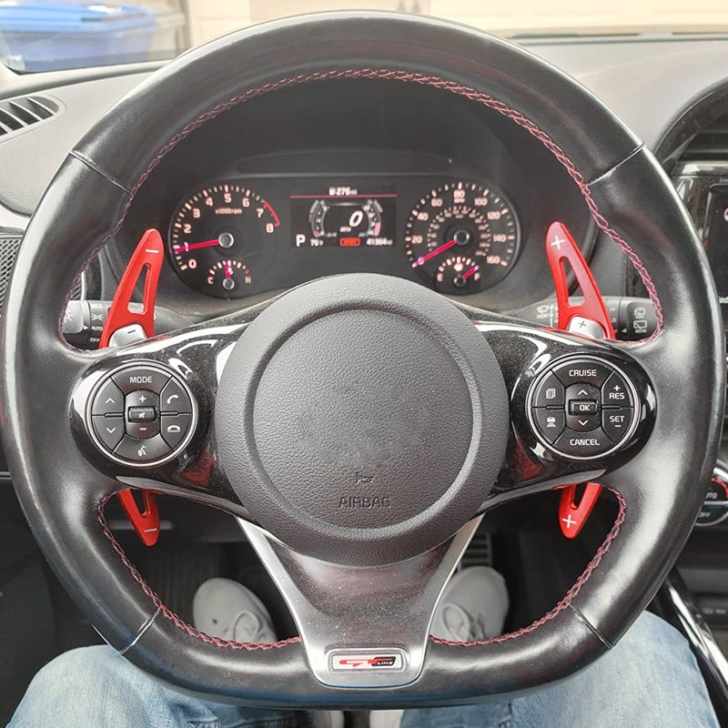 Aluminum Alloy Steering Wheel Paddle Extension Sticker Steering Wheel Shift
