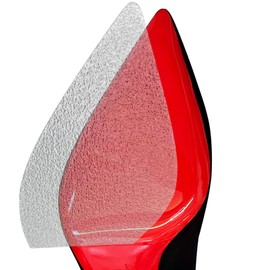 XQDALIN 8 Pack Red Bottom Shoe Protector for Christian Louboutin Shoe Sole Protector 4 Pairs Crystal Clear Sole Guard Compatible with All High Heels-5X5 INCH Sheets