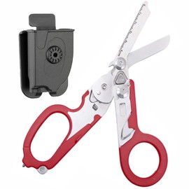 Trauma Shears Foldable,Emergency Response Shears with Strap Cutter and Glass Breaker,Medical Shears for Outdoor Camping Scissor Tools