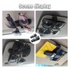 2PCS Glasses Holders for Car Sun Visor, Glasses Clip Organizer,