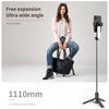 43.7-Inch Multi-Function Selfie Stick Desktop Tripod with Telescoping Rod 7