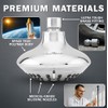 Aqua Elegante 6 Function Luxury Shower Head - High Pressure