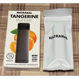 Natranal Tangerine Puffer 100% Natural Organic Ingredients, Sealed!