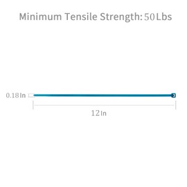 XINGO 100PCS Cable Zip Ties Heavy Duty, Premium Nylon Plastic Wire Ties with 50 Pounds Tensile Strength, Self-Locking Black Nylon Zip Ties for Indoor and Outdoor (12 inch, Blue)