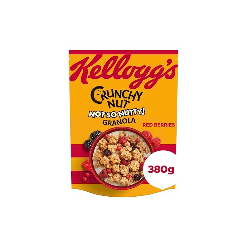 Kellogg's Crunchy Nut Red Berries Breakfast Granola 380g