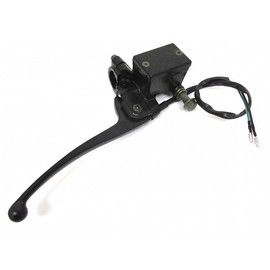 Brake Pump Right Brake Cylinder Brake Lever Suitable for Generic Explorer Spin GE 50 CPI Popcorn Oliver Keeway RY6 RY8 F-Act Matrix ATU Cracker Roller 50 cc M10 x 1.25 12 mm