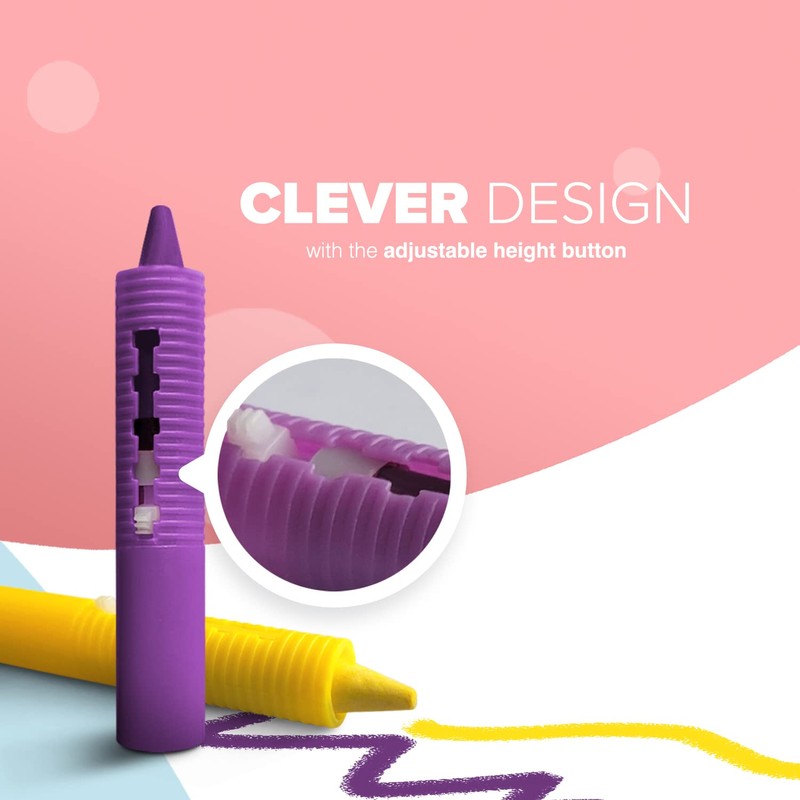 kidoola Baby Bath Crayons (6 Pack) – Bathtime Fun Drawing