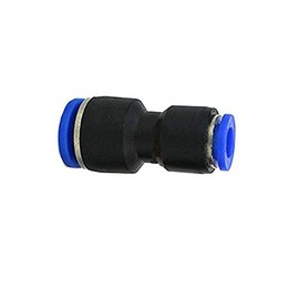 TOOLSTAR Air Hose Fitting 8mm to 6mm Reducing Pneumatic Connectors Push in Quick Release Connectors Pneumatic Tools for Fast Connecting Air Lines (Pack of 5)