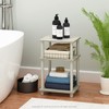 Furinno Just 3-Tier Turn-N-Tube End Table / Side Table /