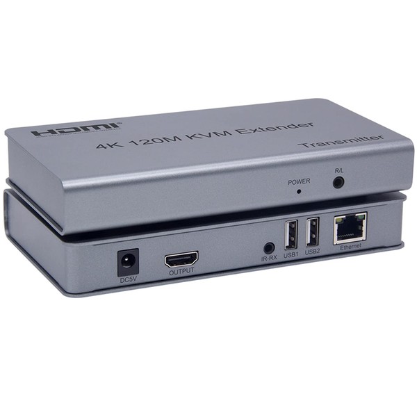 Swallow 4K 120M HDMI KVM Extender by RJ45 Ethernet Cat5e