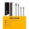 Hardwired Under Cabinet Lighting, 12 inch 3CCT with Triac Dimmable,