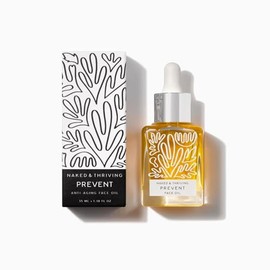 Naked + Thriving Aceite facial antienvejecimiento, orgánico, vegano, totalmente natural para el cuidado de la piel y aceite facial (1 oz/30 ml)
