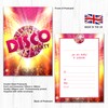 Olivia Samuel 20 x Disco Party Invites from A6 Double