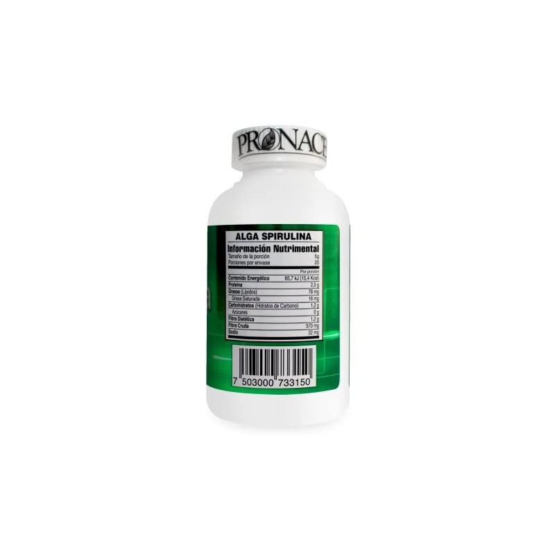 Alga Espirulina Polvo 100 grs