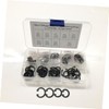 VILLFUL Complete 65mn Carbon Steel Snap Ring Kit 100 Pieces