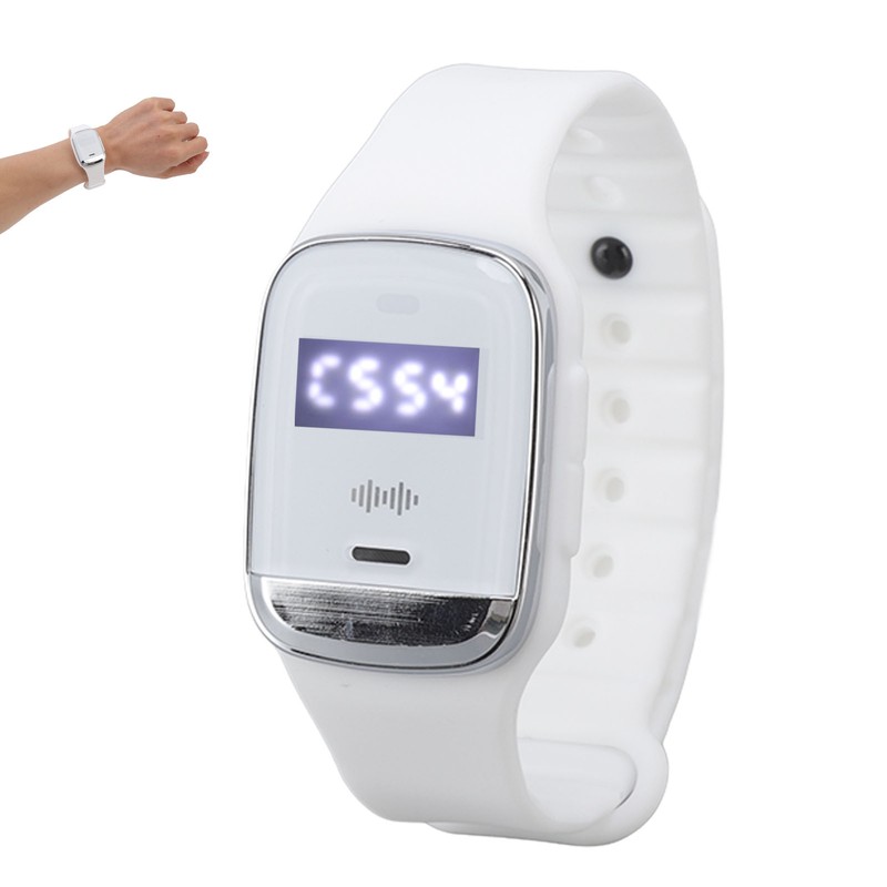 Ultrasonic Mosquito Repellent Bracelet Watch Temperature Detection USB Rechargeable Mosquito