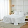 ILAVANDE White King Sheets Set 6 Piece,Hotel Luxury Super Soft