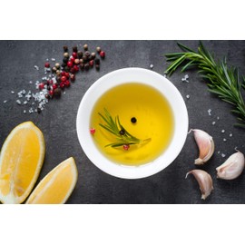 Calivirgin Bountiful Basil Flavor-Crushed Olive Oil (2-Bottle Bundle) - 100% Natural Fresh Flavor, No Additives or Preservatives - Organically and Sustainably Grown in California (8.45 Fl.Oz. Each)