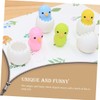 Operitacx 24pcs Shell Chick Eraser Erasers for Fun Mini Rabbit