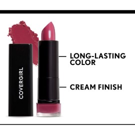 COVERGIRL Exhibitionist Lipstick Cream, Caramel Kiss 240, Lipstick Tube 0.123 OZ (3.5 g)